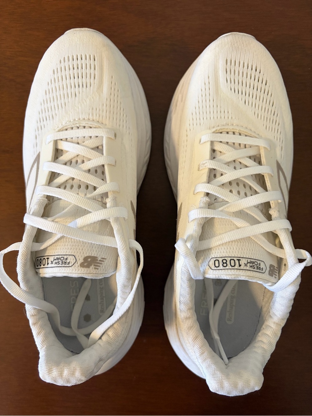 New Balance White Fresh Foam Slip-On Running Shoe